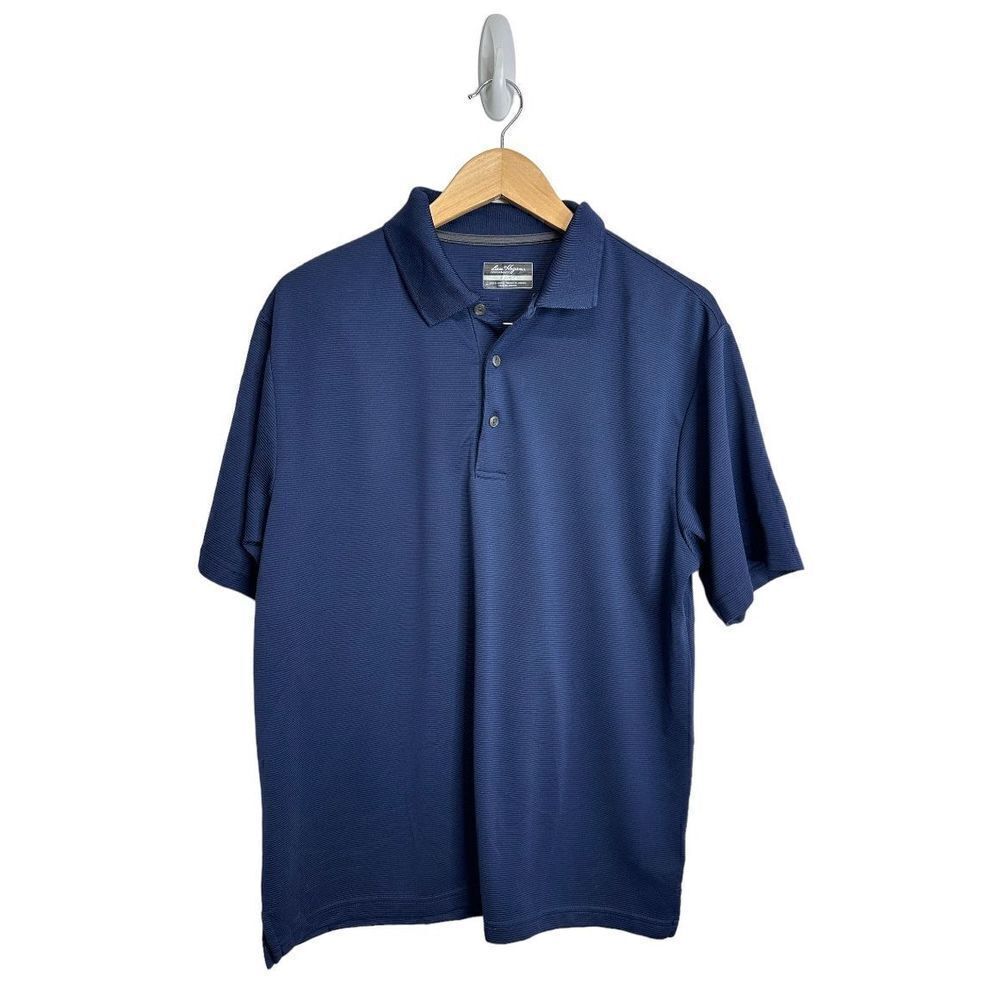Ben Hogan Polo‎ Mens Navy Blue Short Sleeve Collared Size Large